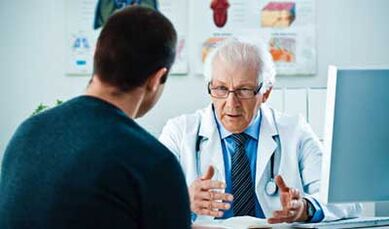 Consult a doctor for prostatitis by a doctor