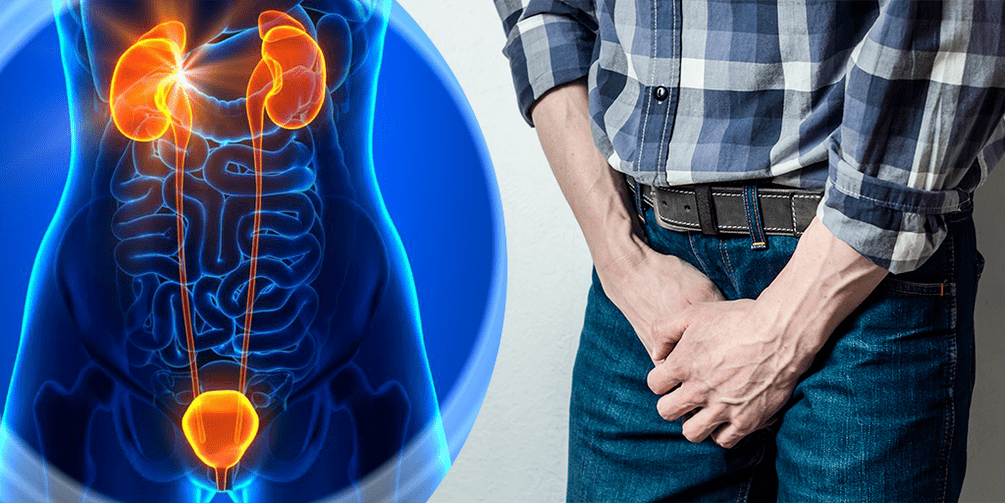 Prostate inflammation and pain with prostatitis.