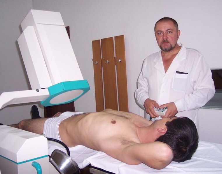 Physiotherapy to help relieve prostatitis symptoms in men