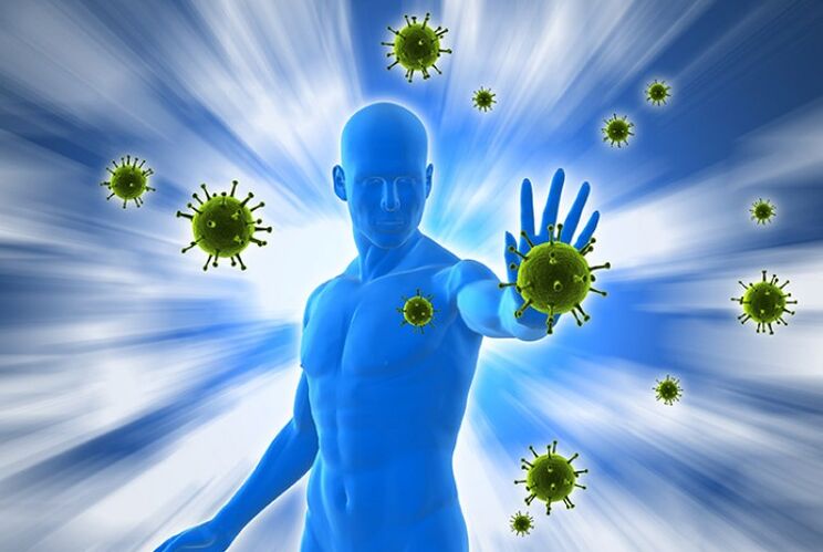 To combat prostatitis, a man needs to increase his immunity.